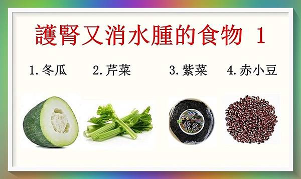 護腎又消水腫的食物（醫生建議）1.JPG