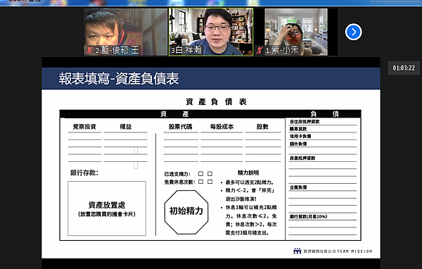 資產負債表填寫說明