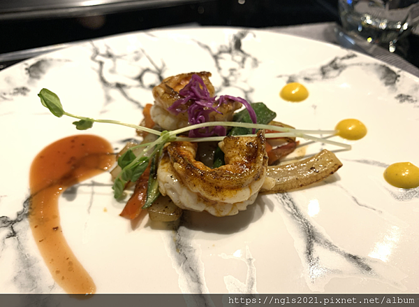 Kamekona Hawaii 鐵板燒 田園蔬食烤甜蝦 Kamekona Hawaii 鐵板燒 田園蔬食烤甜蝦