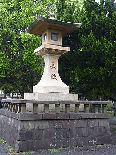 新竹神社-祭政合一/「鬼瓦」與懸魚/靖廬+北白川宮能久親王/