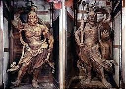 門神/東大寺金剛力士/日本奈良東大寺-世界最大木造建築文化遺 門神/東大寺金剛力士/日本奈良東大寺-世界最大木造建築文化遺