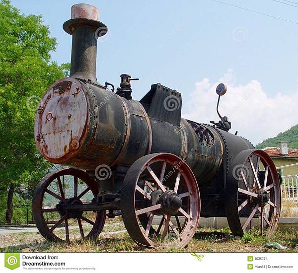 蒸汽拖拉机-1035378 蒸汽拖拉机-1035378