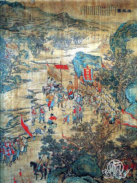 多鐸入南京圖/多鐸得勝圖/乾隆平定兩金川得勝圖/平定準部回部