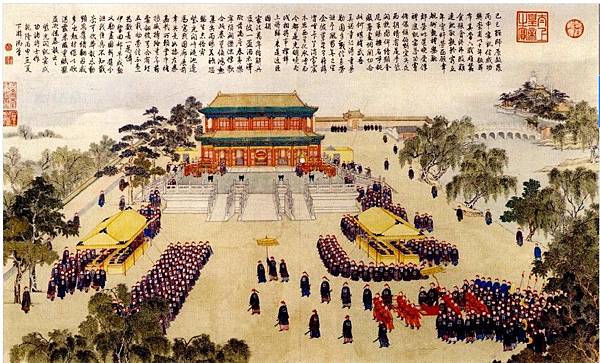 福康安/1788年平定台灣得勝圖、 平定台灣凱旋圖/《御筆平