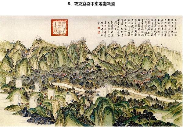 多鐸入南京圖/多鐸得勝圖/乾隆平定兩金川得勝圖/平定準部回部