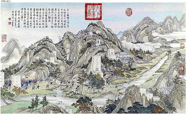 多鐸入南京圖/多鐸得勝圖/乾隆平定兩金川得勝圖/平定準部回部 多鐸入南京圖/多鐸得勝圖/乾隆平定兩金川得勝圖/平定準部回部