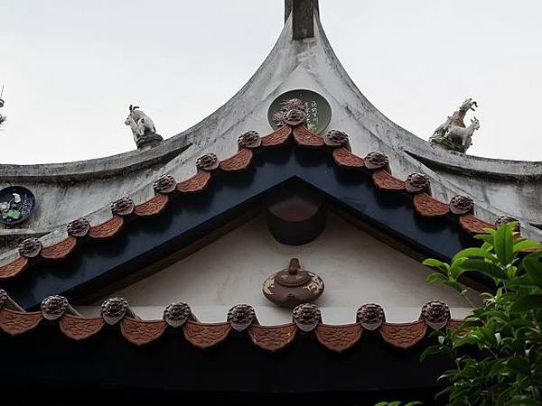 新竹神社-祭政合一/「鬼瓦」與懸魚/靖廬+北白川宮能久親王/