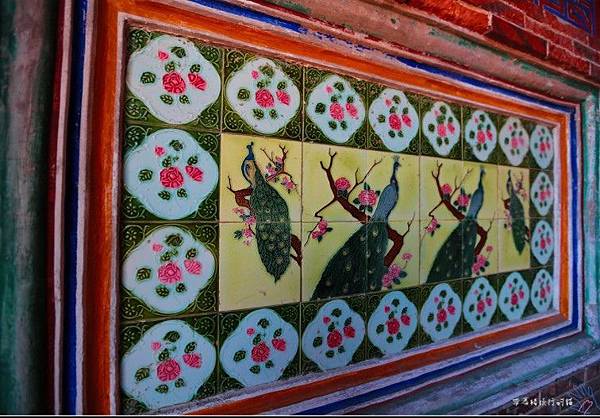 花磚文化+馬約利卡磁磚/嘉義「台灣花磚博物館」/富貴人家的屋