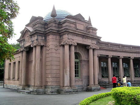 自來水博物館，舊稱「台北水源地唧筒室」1907-1977，建