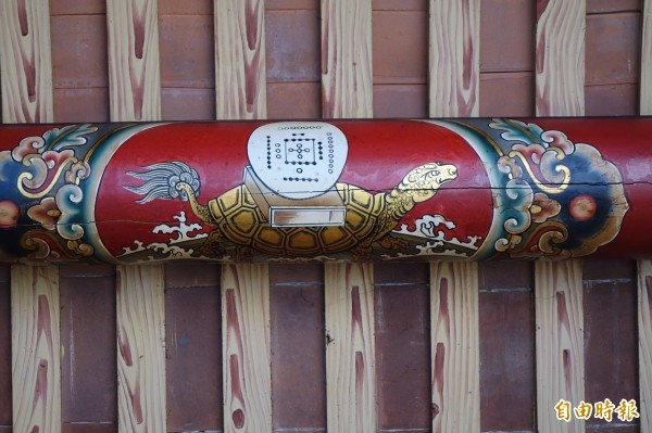 河圖洛書/鹿港金門館誤把「河圖」當「洛書」/河圖勳章+洛書勳 河圖洛書/鹿港金門館誤把「河圖」當「洛書」/河圖勳章+洛書勳