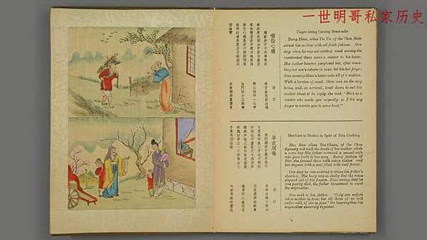 姜詩出婦(休妻) /曹娥碑-尋屍孝行/二十四孝之湧泉躍鯉/明 姜詩出婦(休妻) /曹娥碑-尋屍孝行/二十四孝之湧泉躍鯉/明