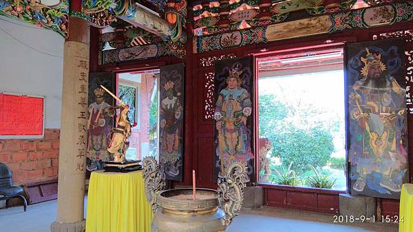 楊梅麟鳳宮-回善寺建於西元1900年-坐落於二重溪庄內-馬天 楊梅麟鳳宮-回善寺建於西元1900年-坐落於二重溪庄內-馬天