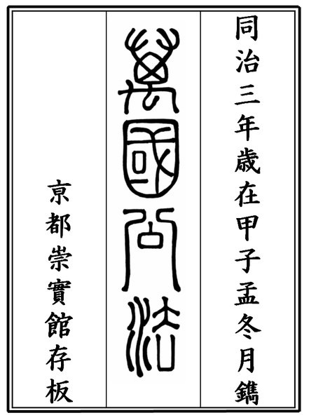 《海國圖志》「天下武夫(士)必讀之書」/日本的明治維新能成功 《海國圖志》「天下武夫(士)必讀之書」/日本的明治維新能成功