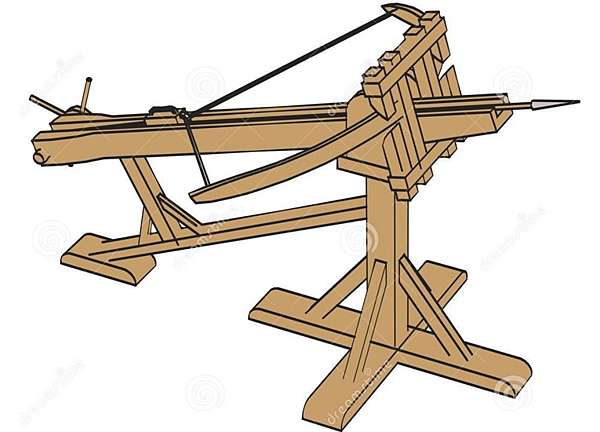弩砲可訓練於攻城器製造所 他發射大型箭矢 可對敵人造成貫穿 但只有目標單位會受到全部的傷害 其他單位只會受到一半的傷害 不像投石車 弩砲不會傷害友方單位 所以在近距離的肉搏戰相當好用 姜朝鳳宗族