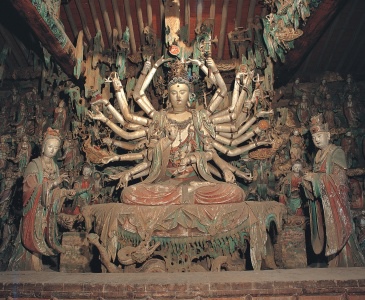 山西平遙雙林寺/平遙古城位於中國山西省晉中市平遙縣，是199