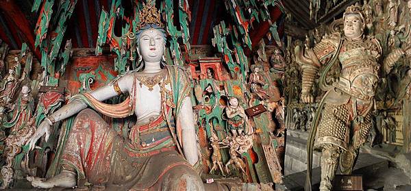 山西平遙雙林寺/平遙古城位於中國山西省晉中市平遙縣，是199