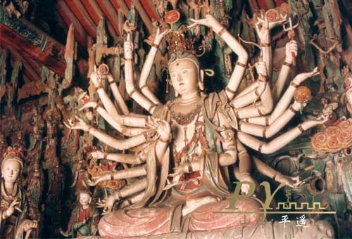 山西平遙雙林寺/平遙古城位於中國山西省晉中市平遙縣，是199