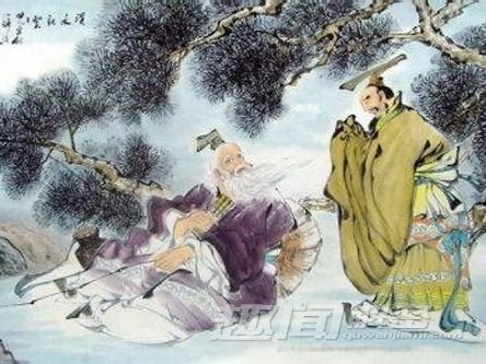 姜太公釣魚-姜子牙/道教鼻祖，元始天尊/字子牙他三十二歲拜元