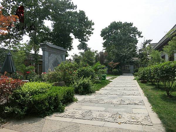 板橋林本源五落大厝/一個院子四面建有房屋,通常由正房、東西廂 板橋林本源五落大厝/一個院子四面建有房屋,通常由正房、東西廂