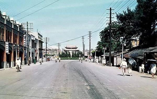 1950-1955,1968年新竹東門街,東門城/1958年 1950-1955,1968年新竹東門街,東門城/1958年