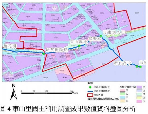 新竹市汀甫圳引頭前溪水，流經十八尖山、香山入海，目前仍肩負重