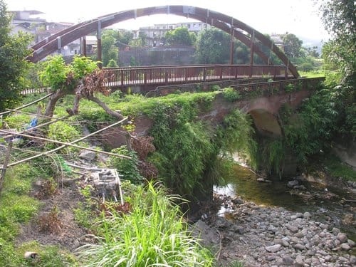 石拱橋/新竹縣北埔鄉大林村小分林/雙安橋-糯米橋/1851年