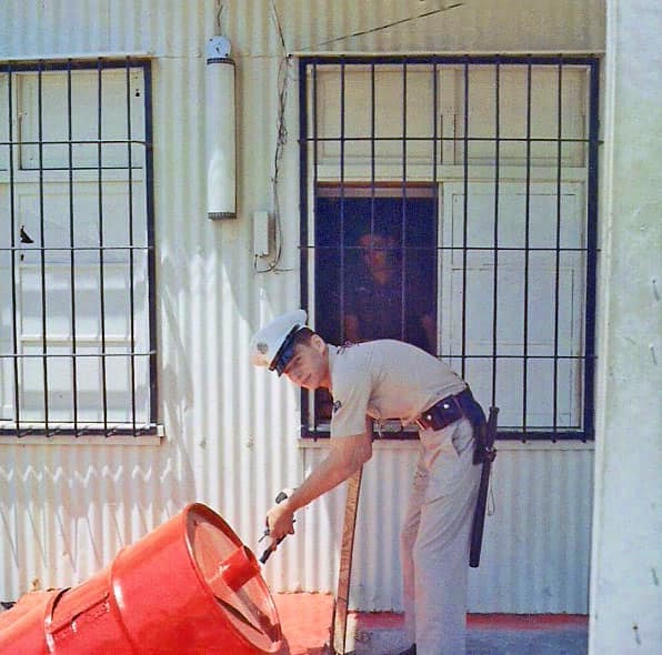 老照片/臺灣日日新報社原為落成於1908年的二層樓建築，19