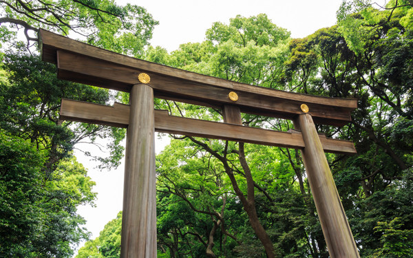 神社の紋章-家徽-台灣神社-臺灣神宮的十四瓣菊台字/在神社還