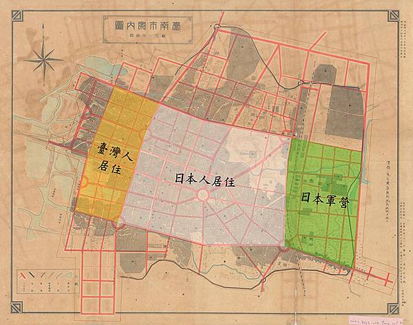 臺灣府城大南門，又稱寧南門，建於1725年，是清朝臺灣府城的