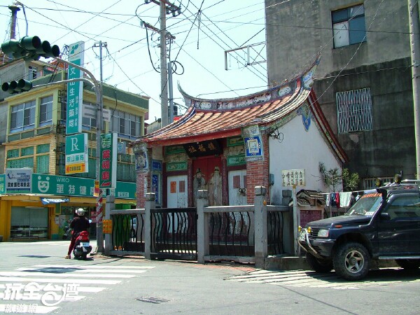 國家一級古蹟鳳山縣舊城北門拱辰門門神神荼+鬱壘/鎮福社，是位