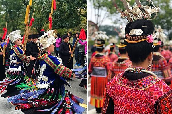 苗族女神像《仰阿莎》意為「清水姑娘」，是一首苗族長篇愛情敘事