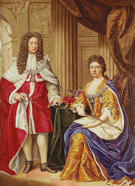 437px-Charles_Boit,_Queen_Anne_and_Prince_George_crop