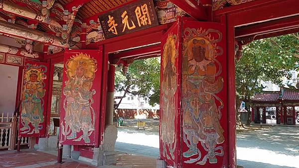 《明鄭北園別館遺址～台南古剎開元寺》開元寺即海會寺符合「伽藍