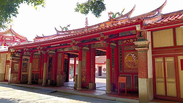 《明鄭北園別館遺址～台南古剎開元寺》開元寺即海會寺符合「伽藍