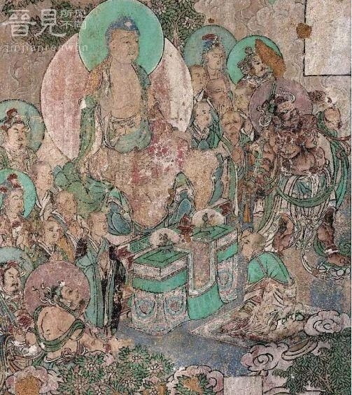 山西高平開化寺大雄寶殿宋代壁畫-畫師郭發-（公元1073年）