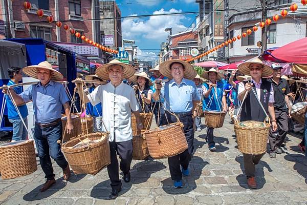 2022義民祭2022褒忠亭義民節祭典-義民爺前往輪值祭典區