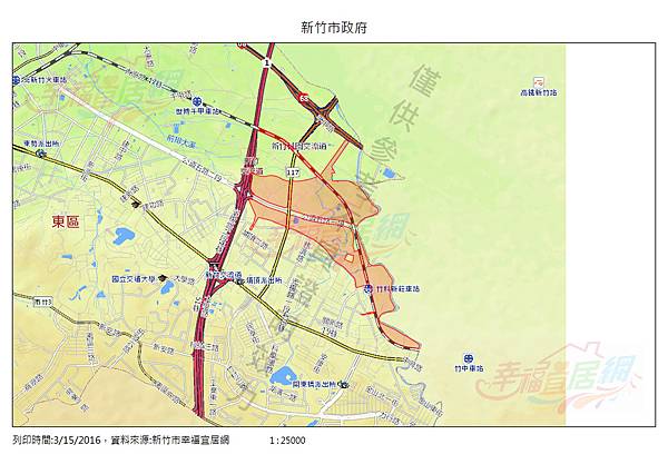 新竹關埔重劃區(光埔重劃區、關長重劃區)成交單價約53萬元/