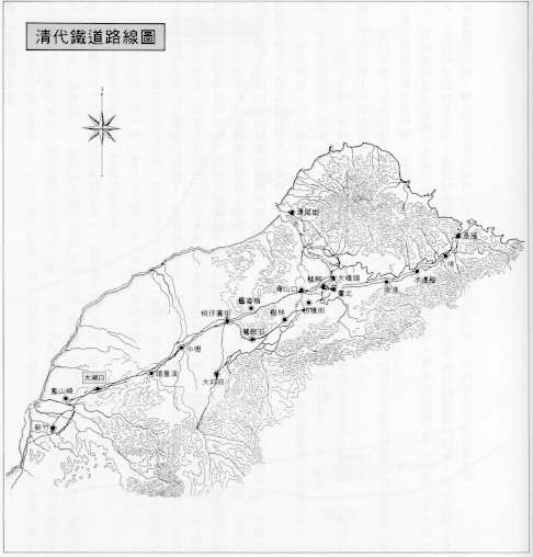 銘傳鐵路遺跡2020年6月間遺址出，長500公尺、寬8公尺，