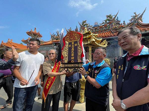 2023全國義民祭揭開序幕-恭迎義民爺坐鎮祭典區-今年為第2