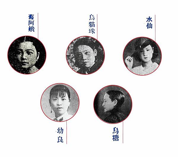 日本時代美人人氣票選-大正14年(1925)台灣藝旦票選第一