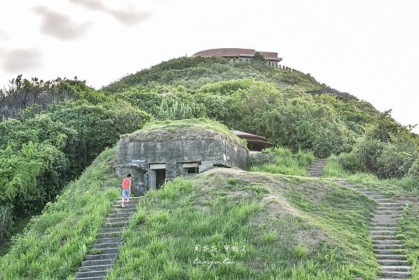 白米甕砲台-荷蘭城建於1900年與東側和平島的社寮砲台扼守基