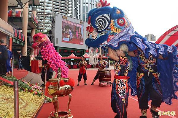 2023全國義民祭揭開序幕-恭迎義民爺坐鎮祭典區-今年為第2