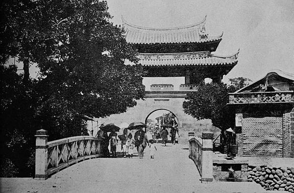 1950-1955,1968年新竹東門街,東門城/1958年 1950-1955,1968年新竹東門街,東門城/1958年