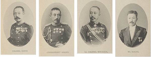 法國駐日武官皮摩丹少校在其1900年出版的回憶錄《遠東紀行，