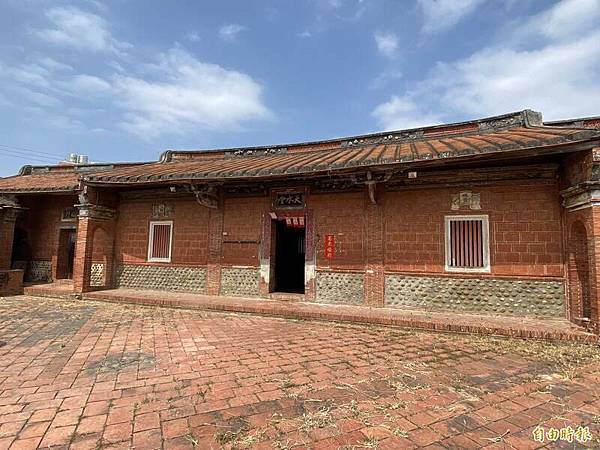 莊家古厝-天水堂-歷史建築-「萬寶朝宗已未年」（1919年建