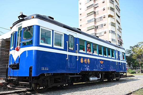 勝利號/台南新營新營糖廠「藍皮列車」國寶級糖鐵-糖鐵勝利號已