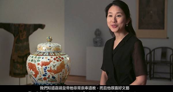 五彩魚藻紋蓋罐/比利時瑪麗蒙特皇家博物館珍藏的16世紀明朝魚