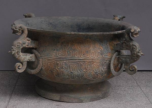 齊侯匜/齊侯盤/齊侯寶盂-齊侯盂-洛陽地區所發現最大的青銅器 齊侯匜/齊侯盤/齊侯寶盂-齊侯盂-洛陽地區所發現最大的青銅器