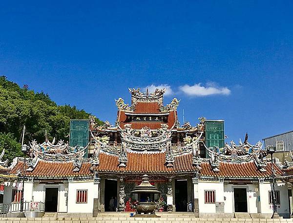 壽山巖觀音寺正面遠照