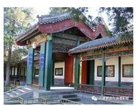 四合院/閨秀「大門不出,二門不邁」,二門就是指垂花門-垂花門